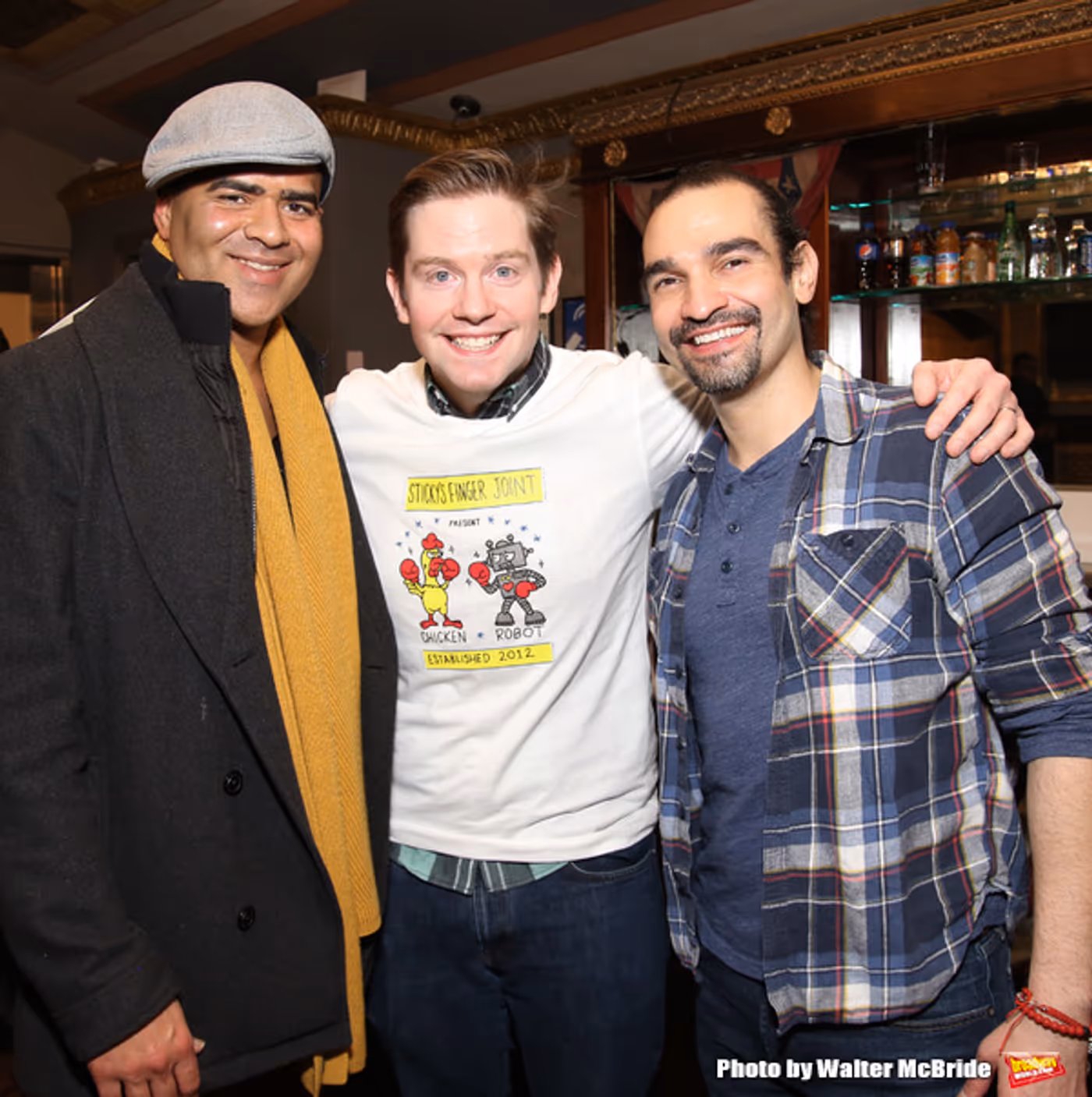 Photo Coverage: Lin-Manuel Miranda, Josh Groban, and Cate Blanchett Judge HAMILTON Door Decorating Competition 2016  Image