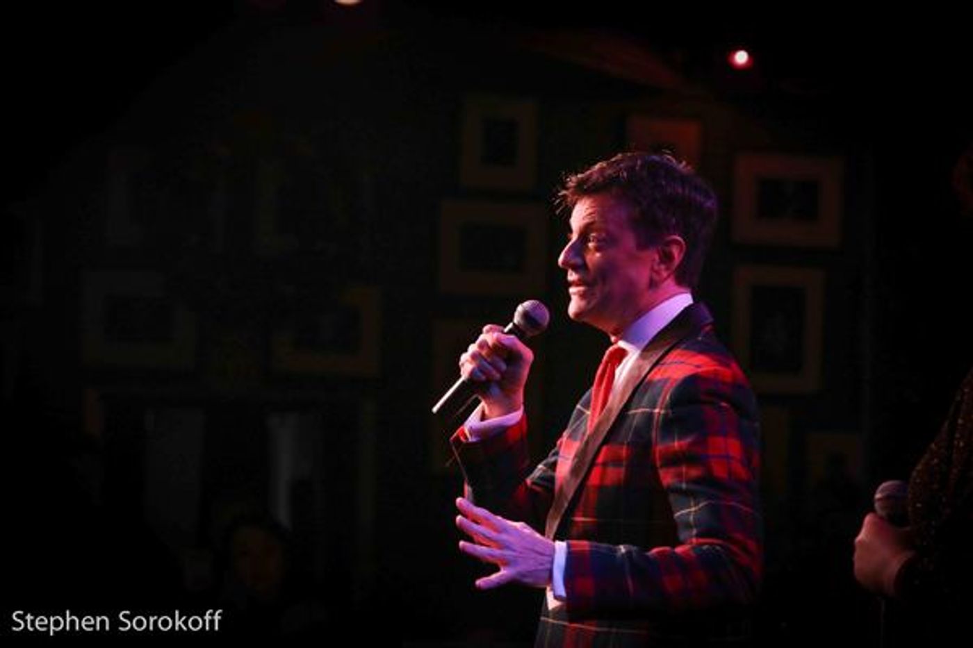 Photo Coverage: Santa Swings Into Birdland With A Early Present - Blackhurst, Caruso and Stritch  Image