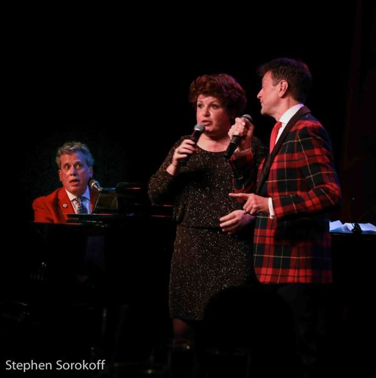 Billy Stritch, Klea Blackhurst, JimCaruso at 