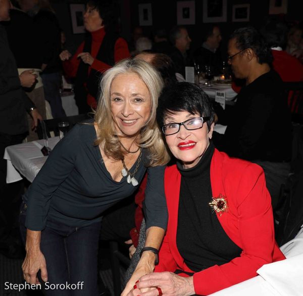 Eda Sorokoff & Chita Rivera at 