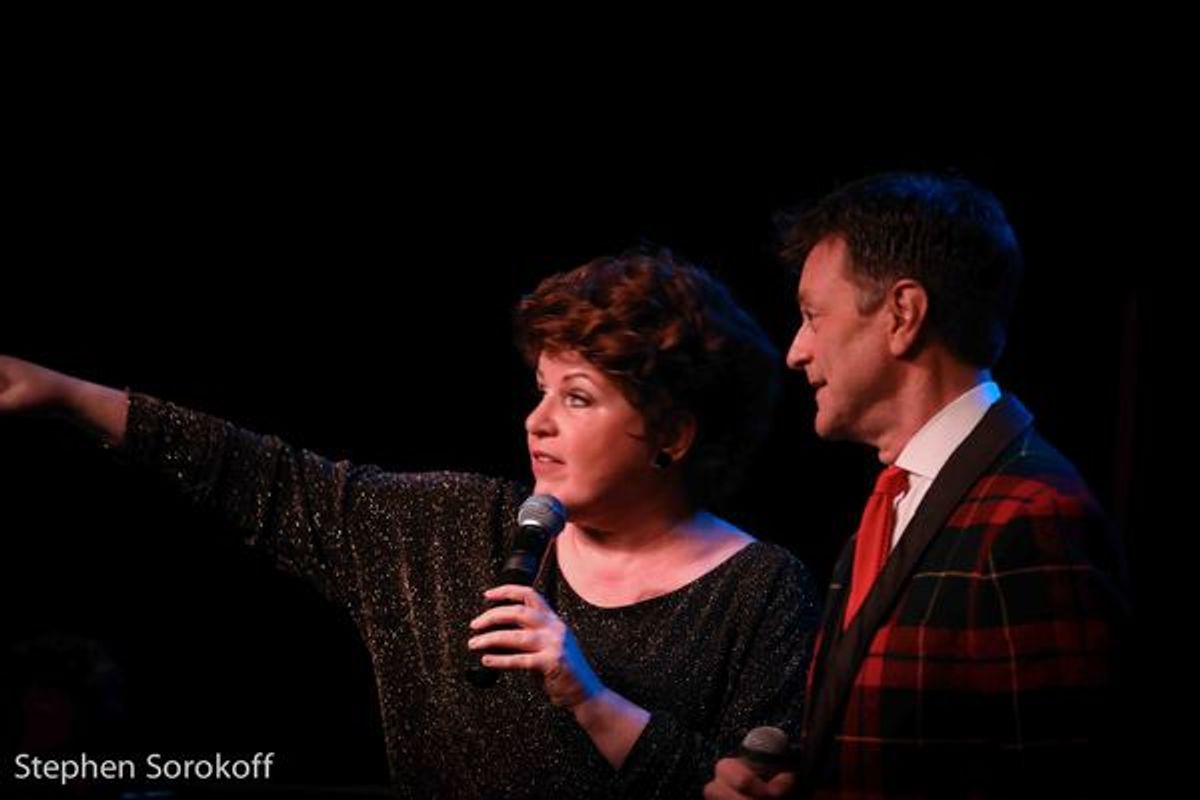 Klea Blackhurst & Jim Caruso at 