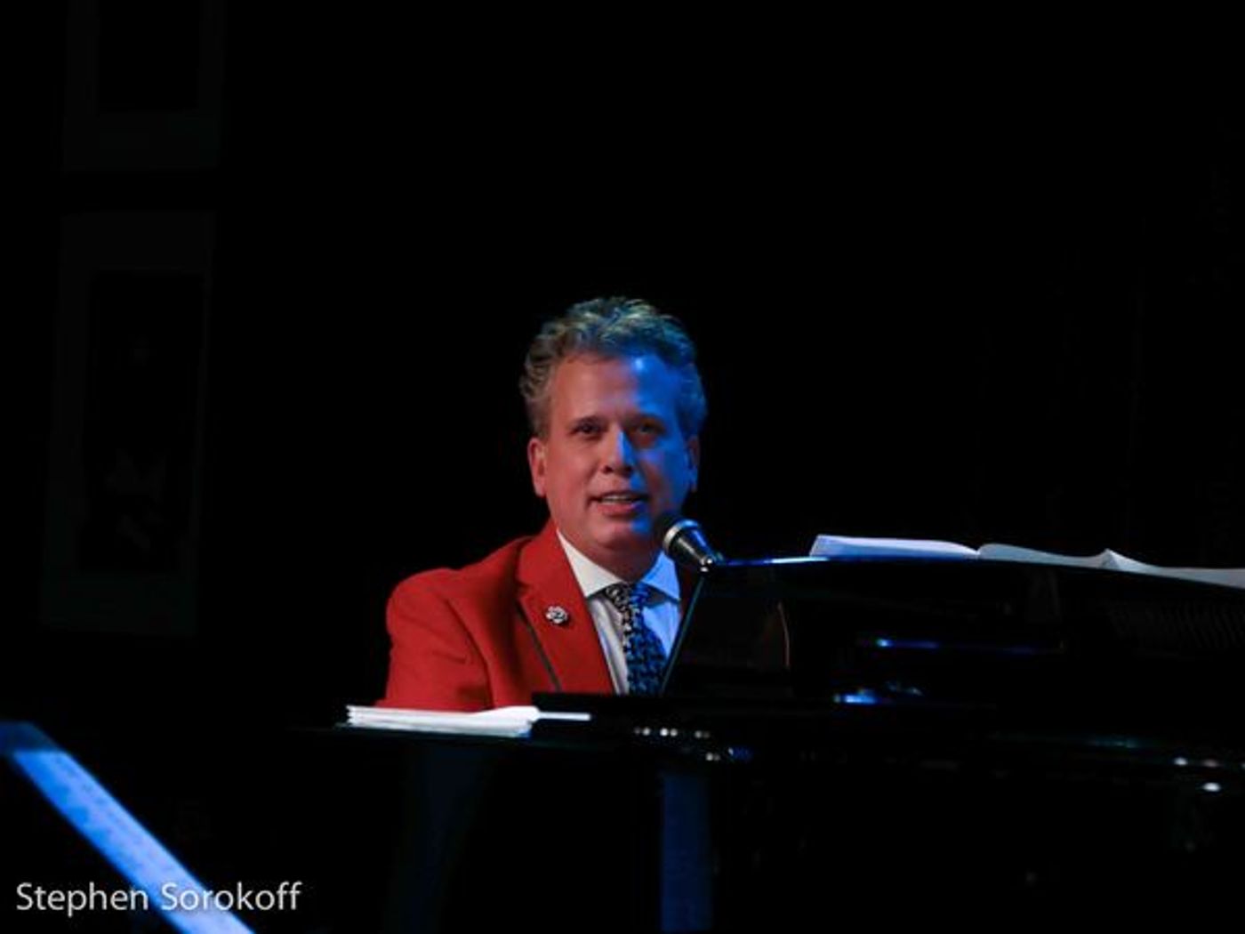 Photo Coverage: Santa Swings Into Birdland With A Early Present - Blackhurst, Caruso and Stritch  Image