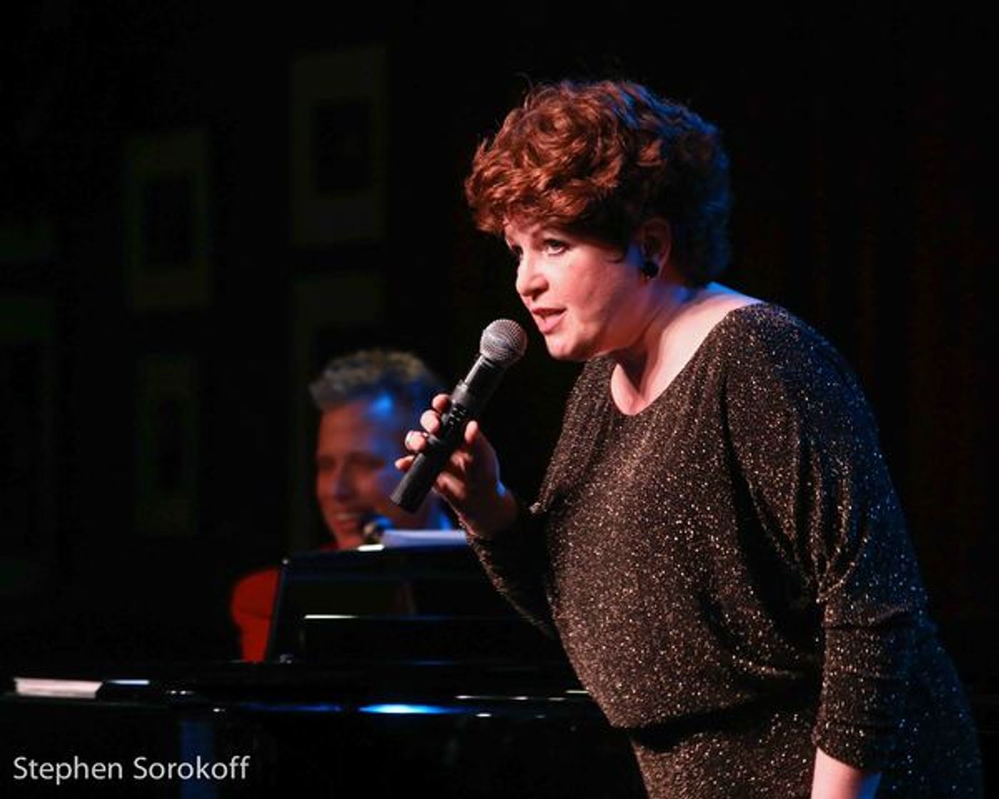 Photo Coverage: Santa Swings Into Birdland With A Early Present - Blackhurst, Caruso and Stritch  Image