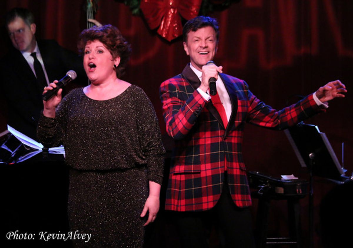 Klea Blackhurst and Jim Caruso at 