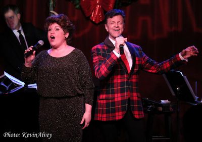 Klea Blackhurst and Jim Caruso Photo