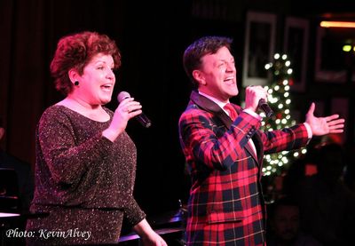 Klea Blackhurst and Jim Caruso Photo