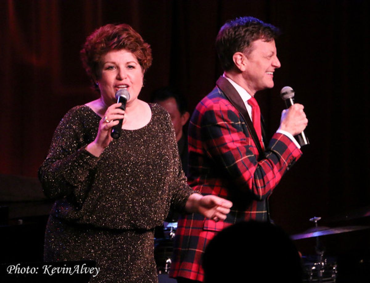 Klea Blackhurst and Jim Caruso at 