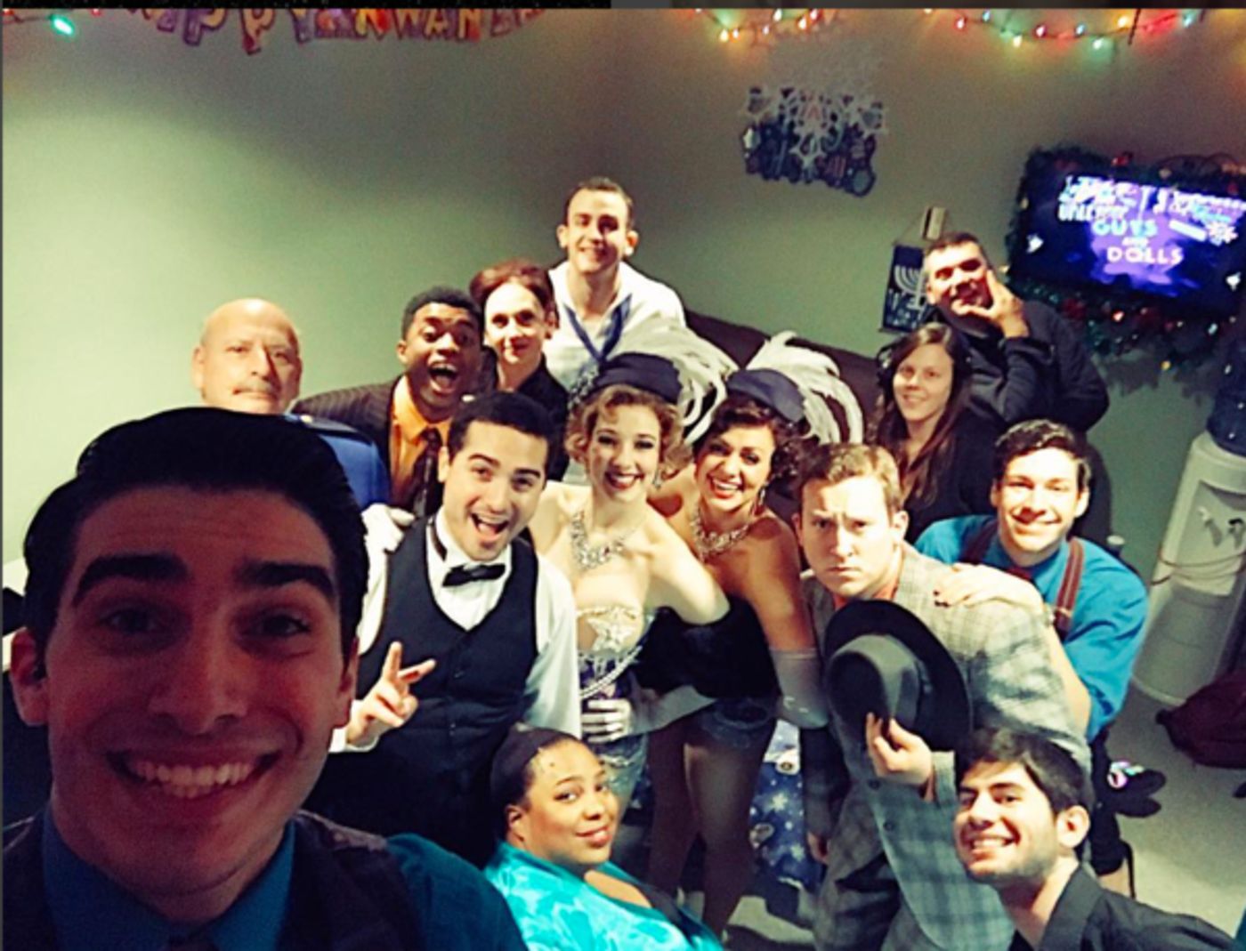 Photo Flash: Happy Holidays from SWEET CHARITY, A CHRISTMAS STORY, and More Saturday Intermission Pics! Photo Flash: Happy Holidays from SWEET CHARITY, A CHRISTMAS STORY, and More Saturday Intermission Pics! Image