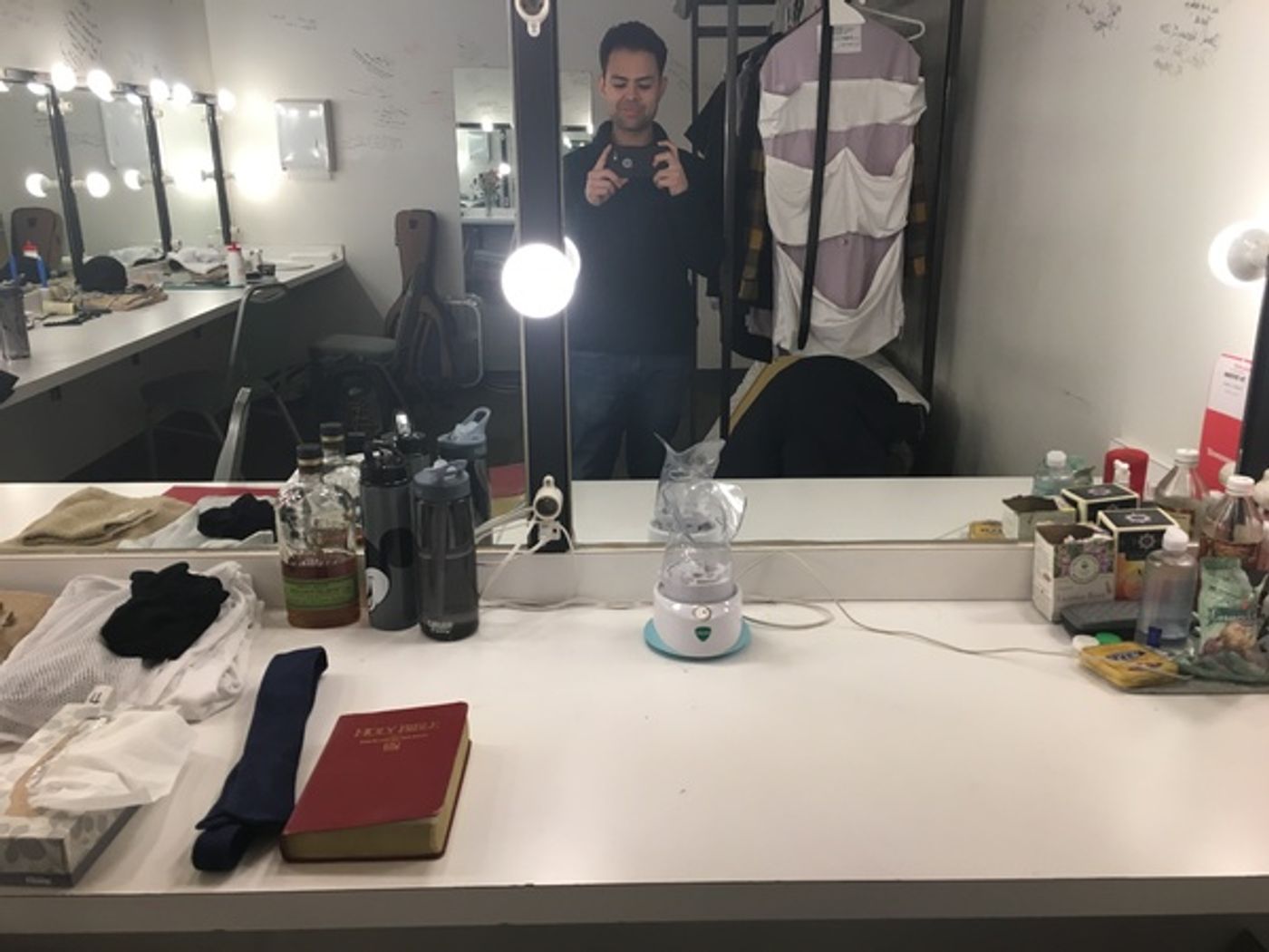 Photo Blog: A Day in the Life of Yando Lopez of Steppenwolf's THE CHRISTIANS Photo Blog: A Day in the Life of Yando Lopez of Steppenwolf's THE CHRISTIANS Image