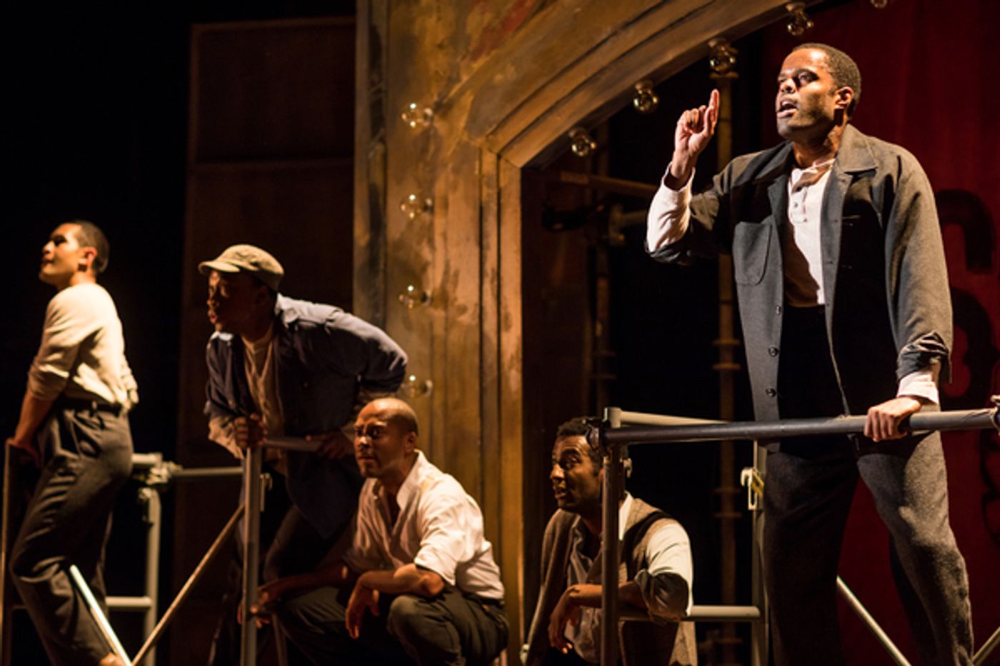 Photo Flash: First Look at THE SCOTTSBORO BOYS, Returning to SpeakEasy Stage  Image