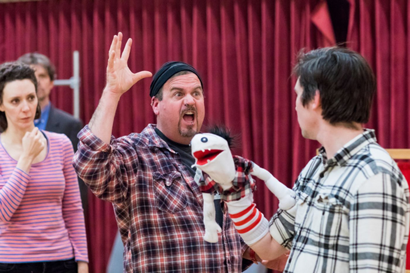 Photo Flash: Inside Rehearsal for SpeakEasy's HAND TO GOD New England Premiere  Image