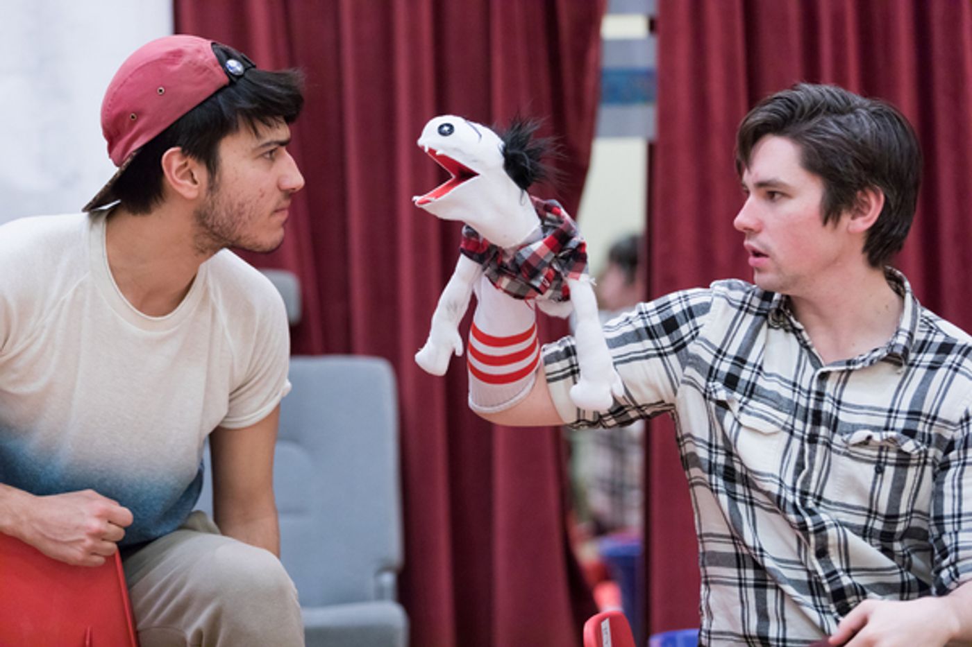 Photo Flash: Inside Rehearsal for SpeakEasy's HAND TO GOD New England Premiere  Image