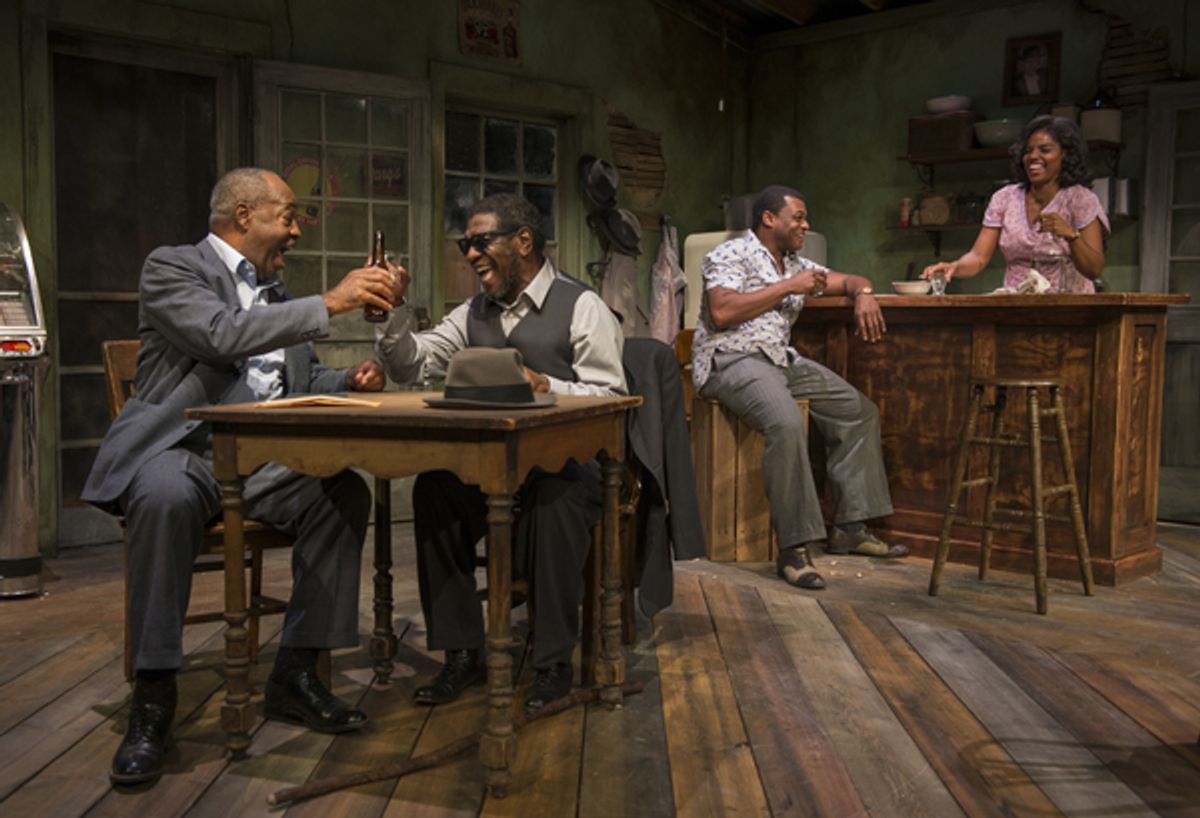 Alfred Wilson, Willie B., Kelvin Roston Jr. and Tyla Abercrumbie at 