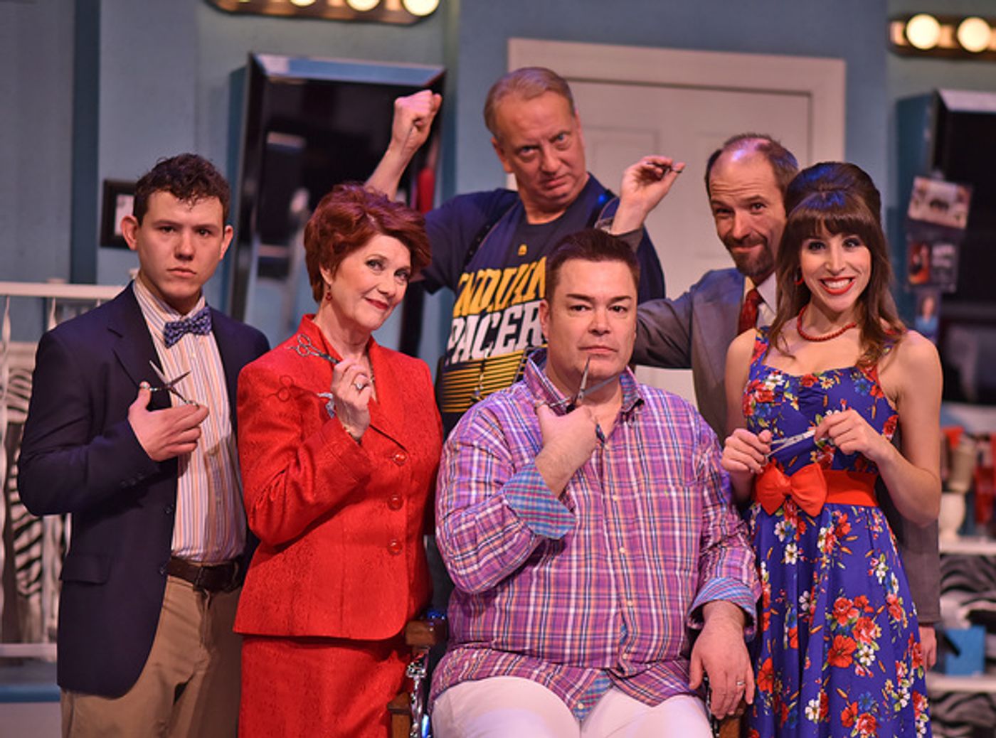 Photo Flash: First Look - Beef & Boards' 44th Season Opens Tonight with SHEAR MADNESS  Image