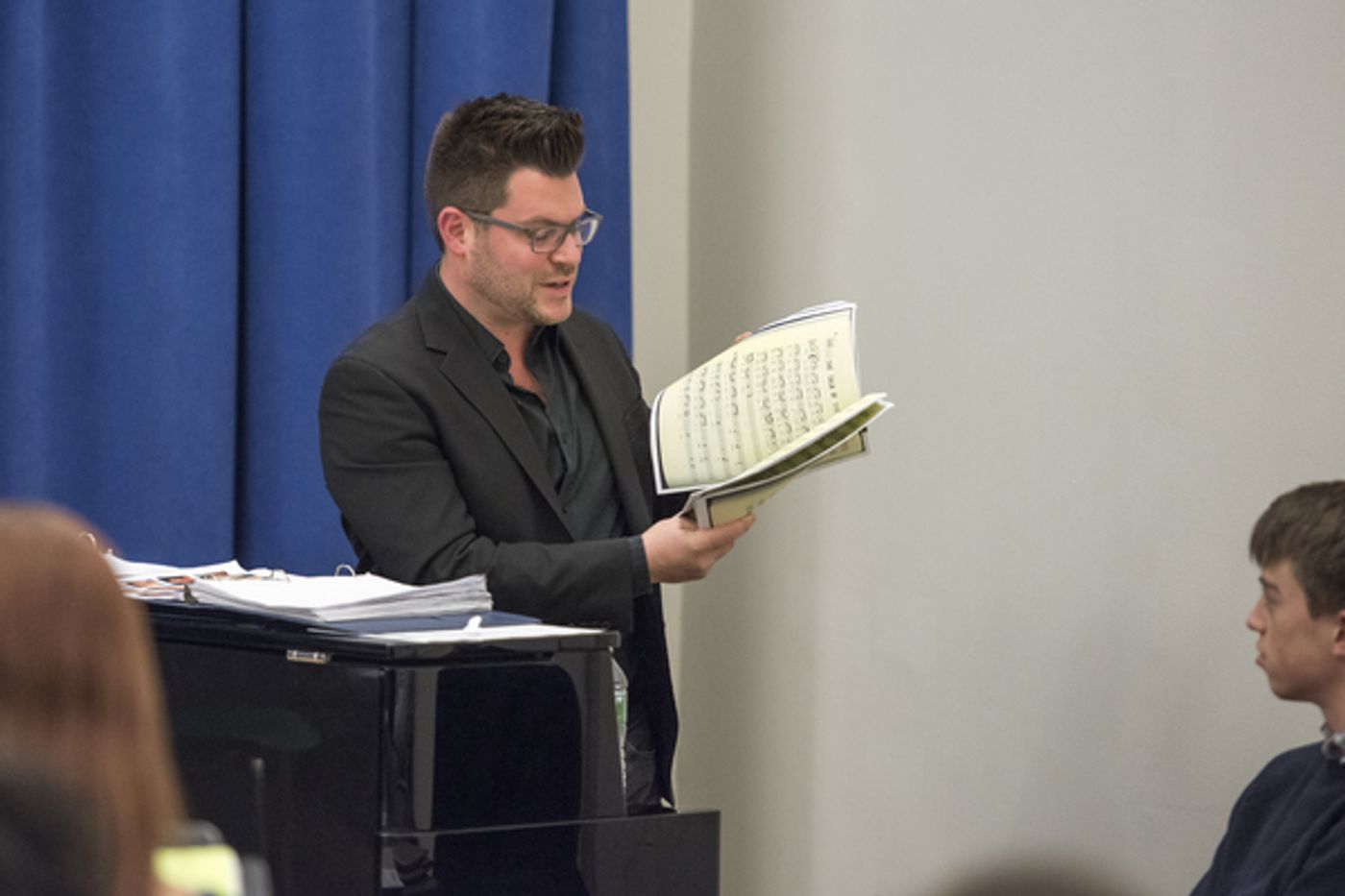 Photo Flash: In Rehearsal with Laura Osnes, Will Swenson and More for Waterwell's BLUEPRINT SPECIALS  Image