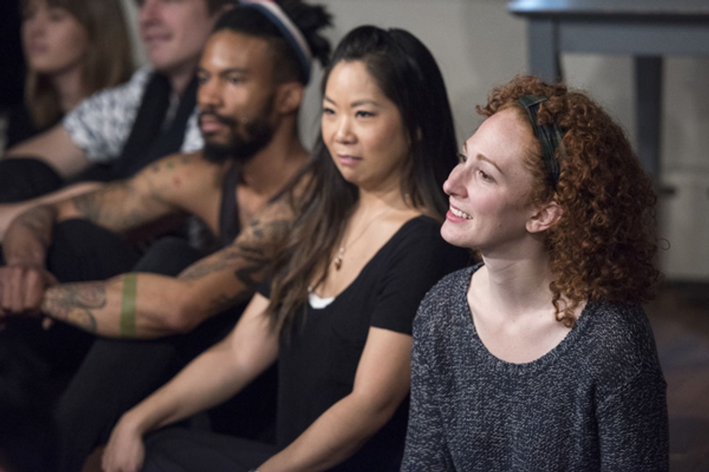 Photo Flash: In Rehearsal with Laura Osnes, Will Swenson and More for Waterwell's BLUEPRINT SPECIALS  Image