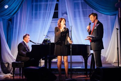 Billy Stritch, Meri Ziev and Jim Caruso Photo