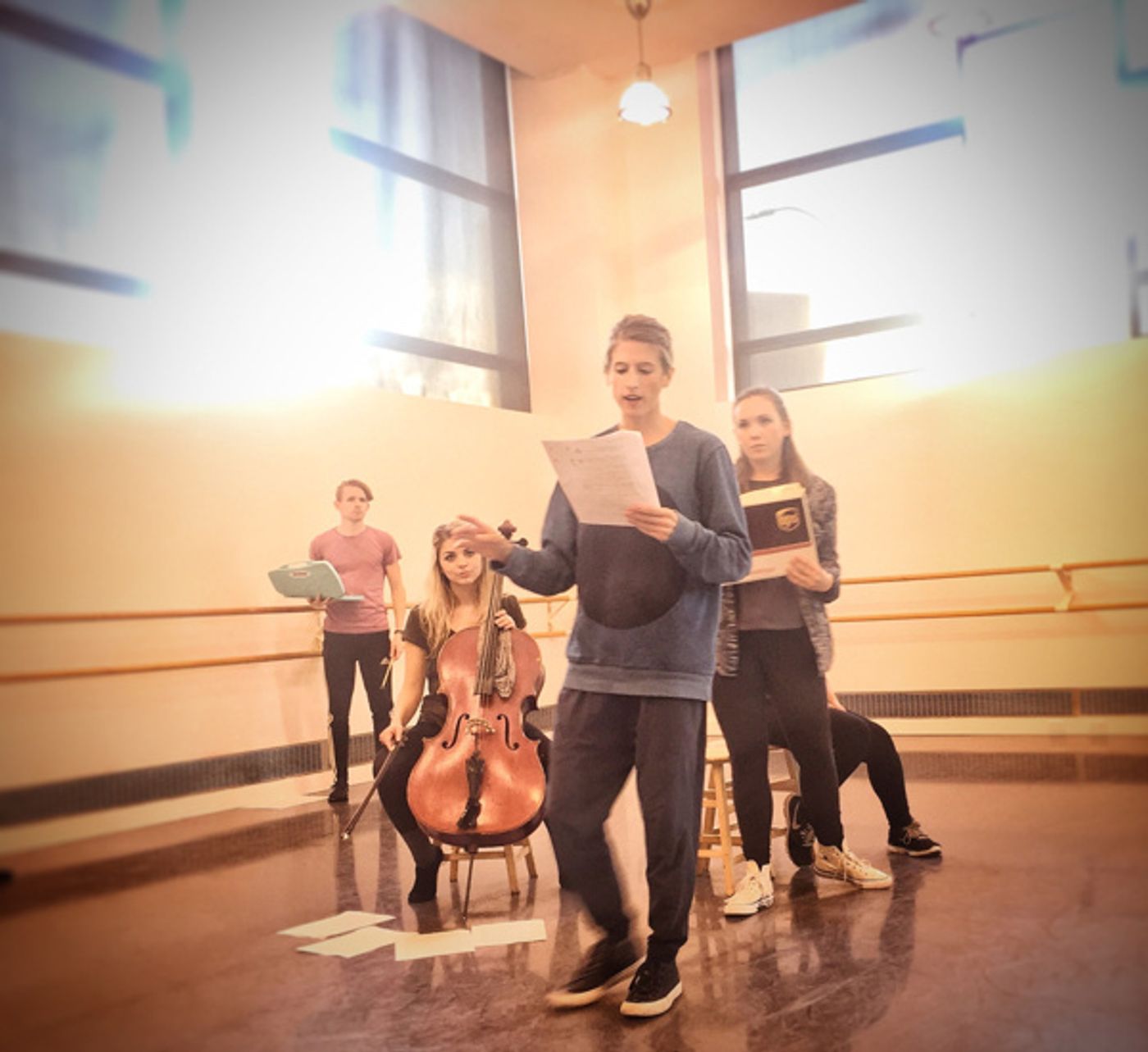 Photo Flash: Jennifer Jancuska Leads /A•STIR/ Labs with Works by Alexander Sage Oyen, Rebekah M. Allen and More  Image