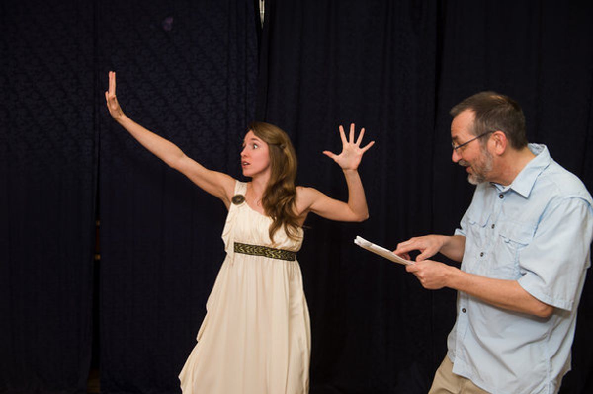 Suzy Alden  and Andrew JM Regiec 
 at 