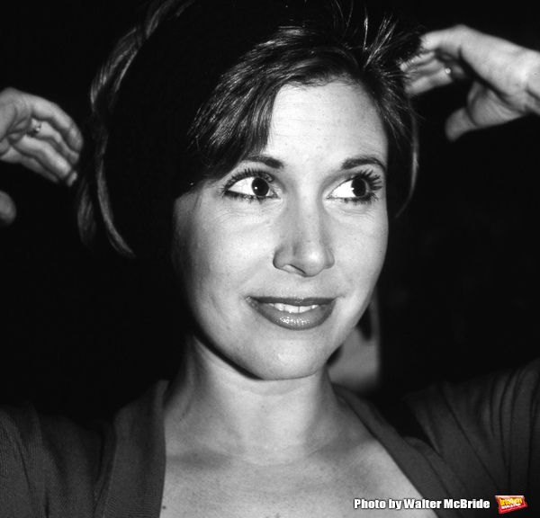 Carrie Fisher photographed  Photo