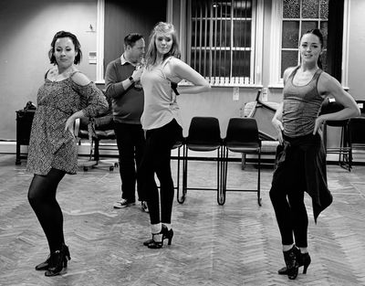 Natalie Moore-Williams and Lee Ormsby, Emily Squibb, and Claire Doyle Photo