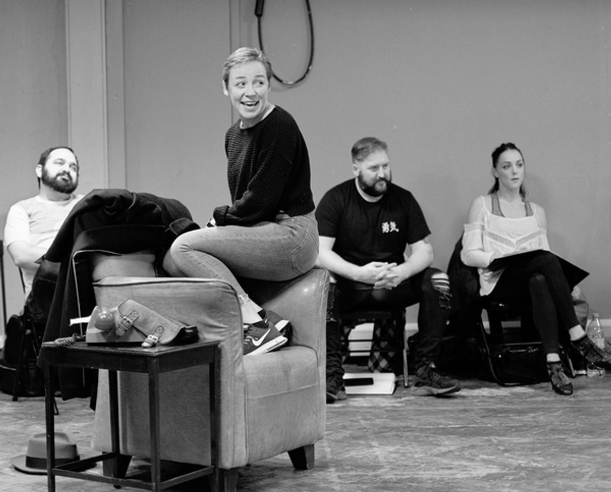 Ralph Bogard, Daisy Maywood, Craig Armstrong, and Claire Doyle at 