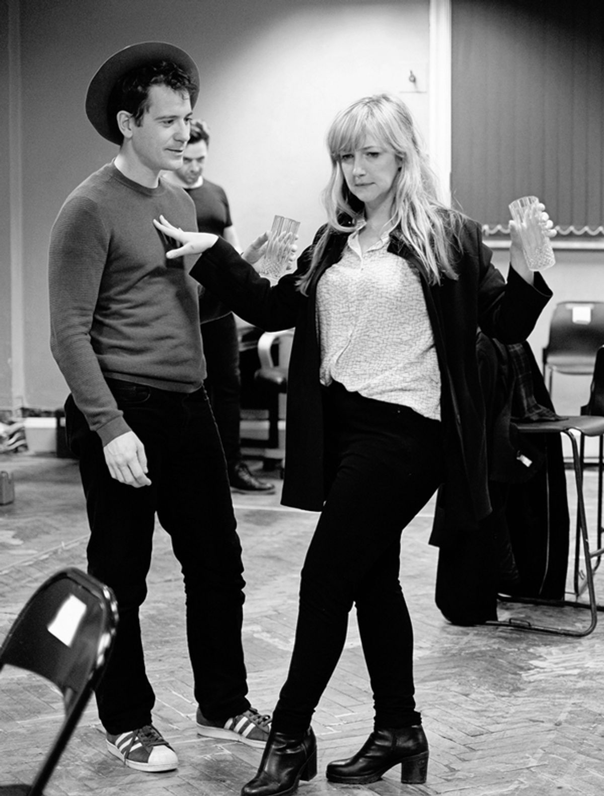 Gabriel Vick and Alice Young at 