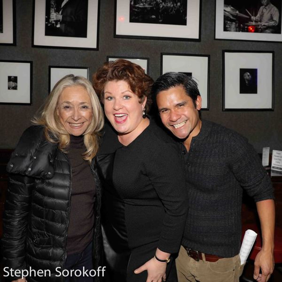 Eda Sorokoff, Klea Blackhurst, Gerard Salvador at 