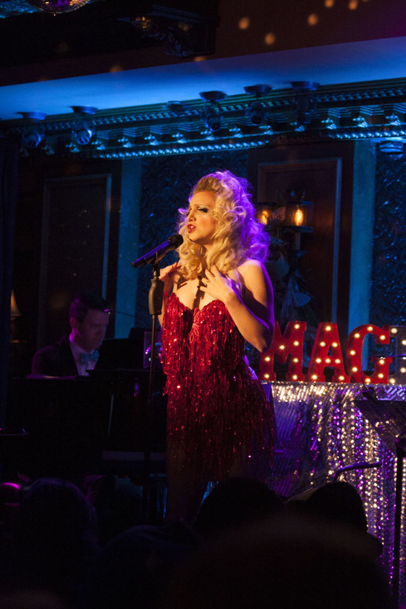 Photo Flash: Annaleigh Ashford Conjures Magic on New Year's Eve at Feinstein's/54 Below  Image