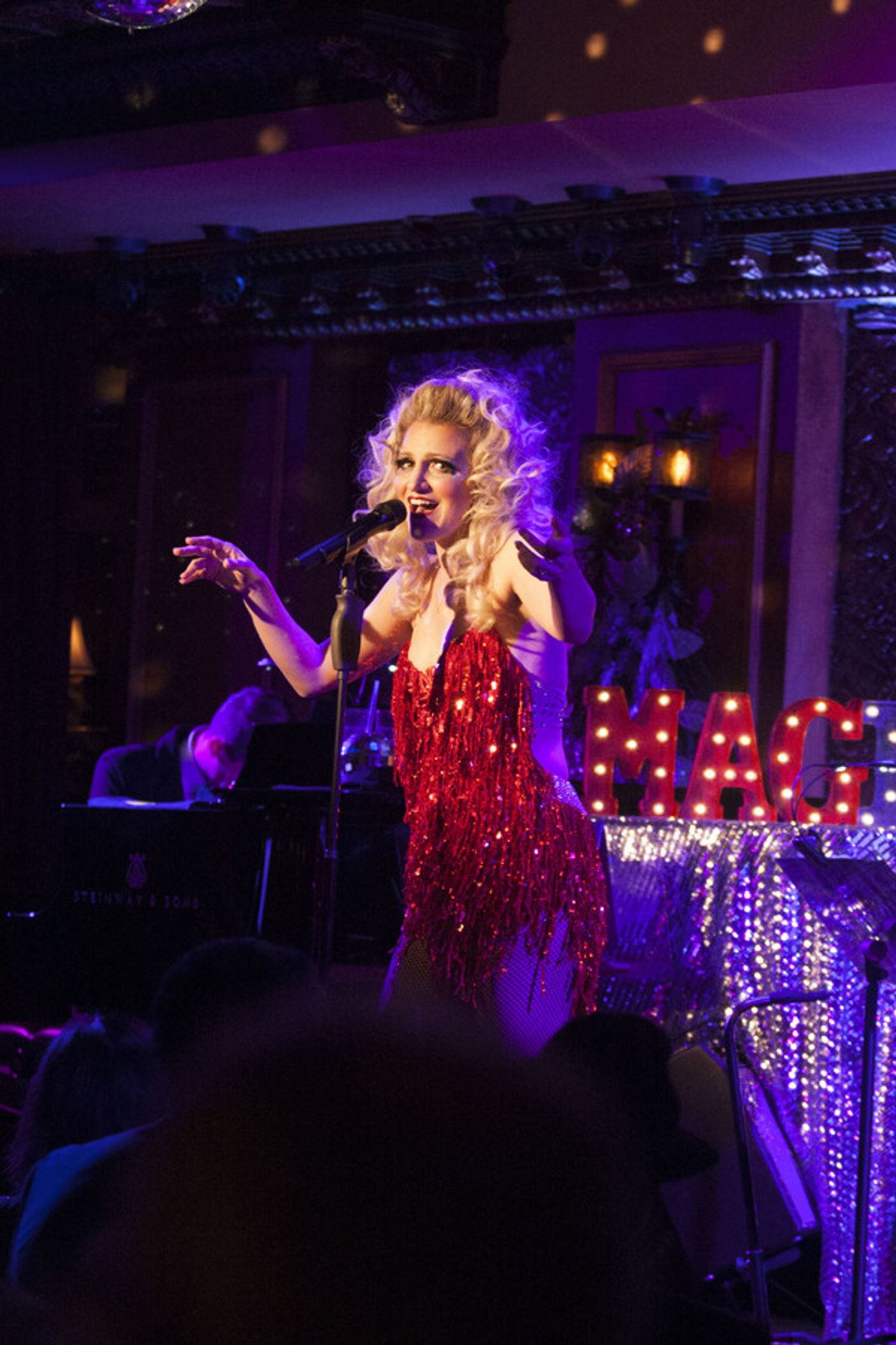 Photo Flash: Annaleigh Ashford Conjures Magic on New Year's Eve at Feinstein's/54 Below  Image