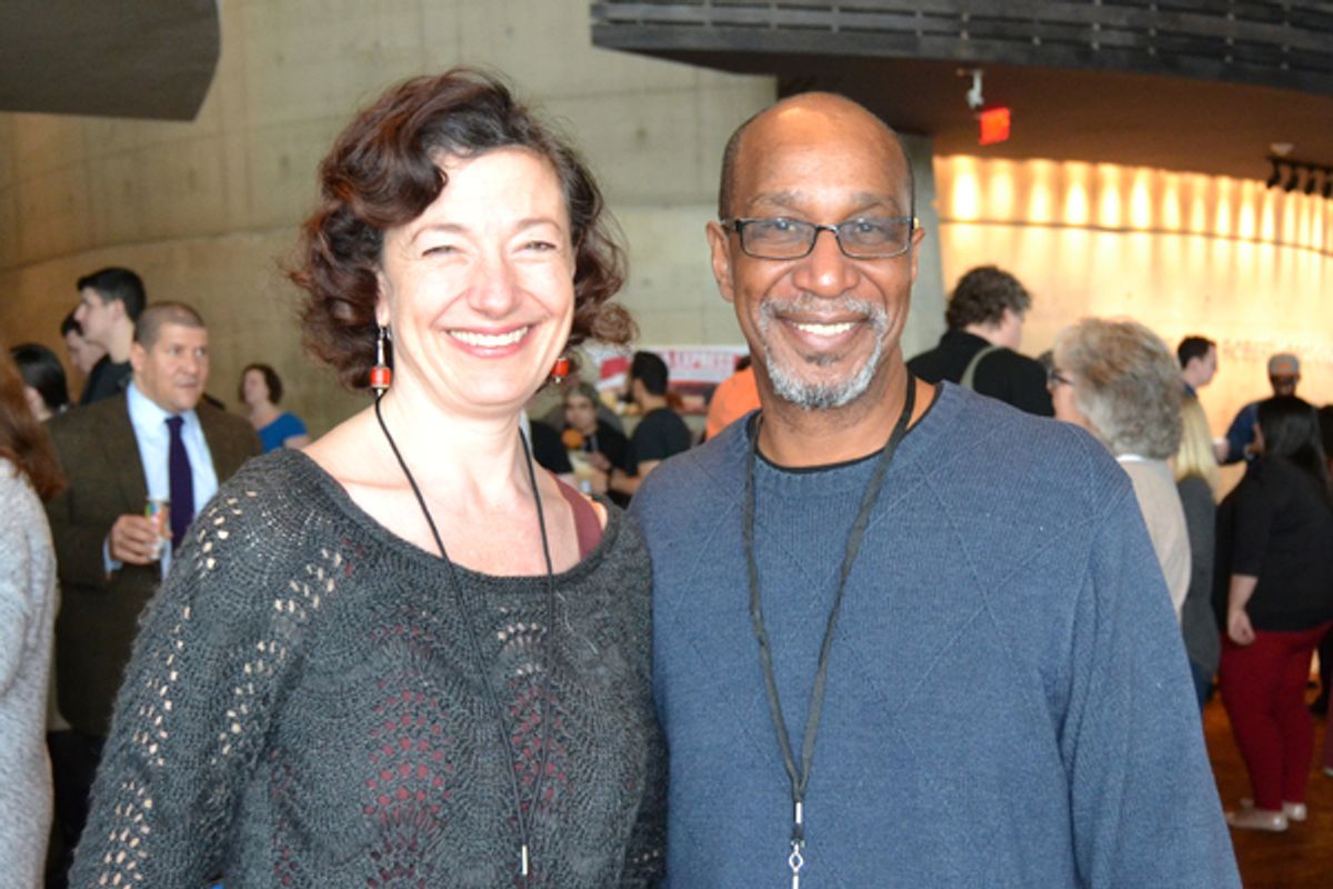 Lise Bruneau and Addison Switzer  at 