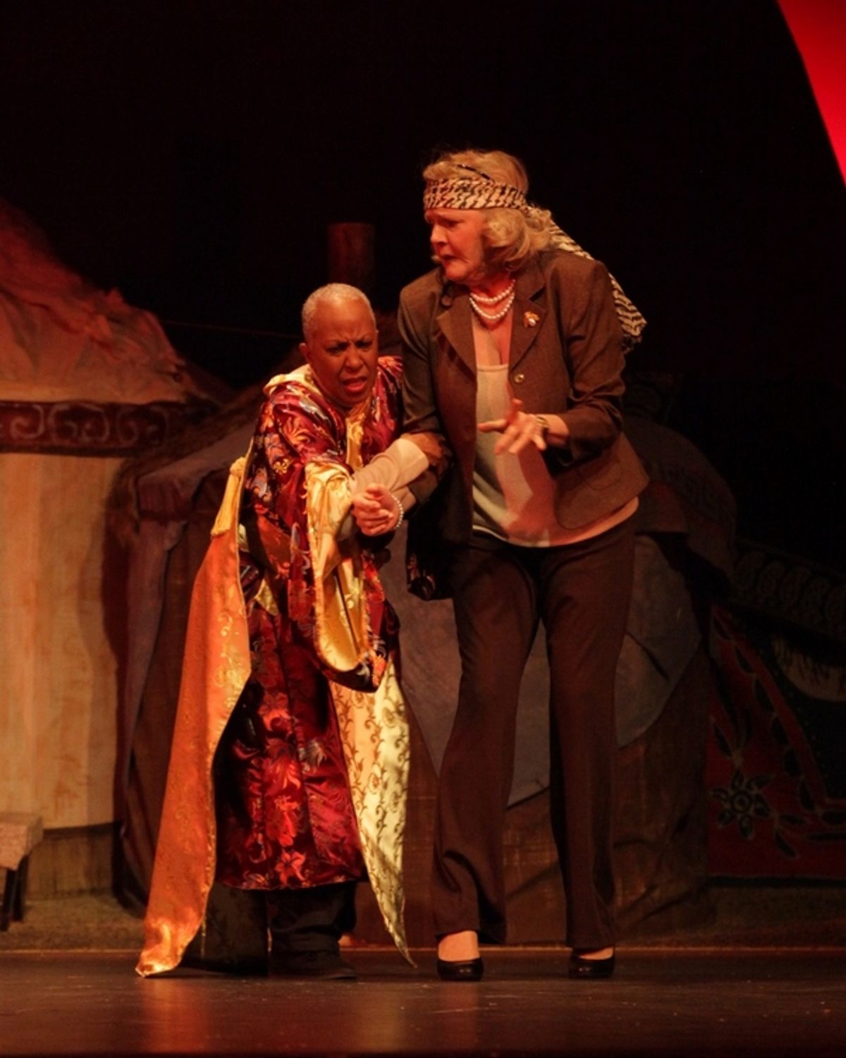 Brenda Porter, Karen Howell at 