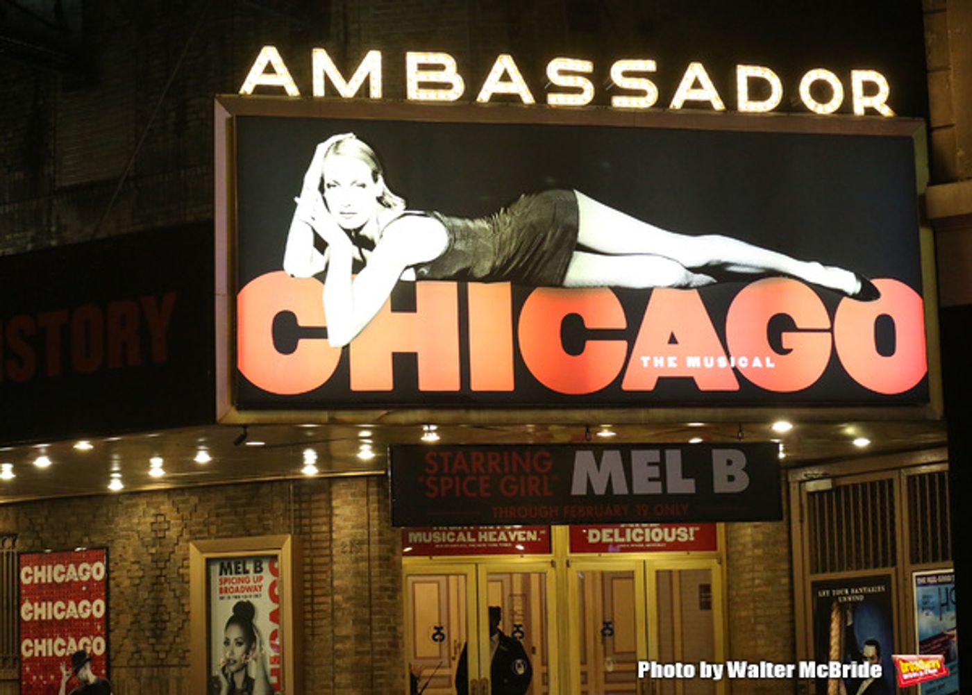 Photo Coverage: Mel B Spices Up CHICAGO and Takes First Bows as Roxy Hart!  Image