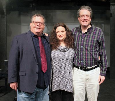 James Morgan with Annette Jolles and Joshua Rosenblum  Photo