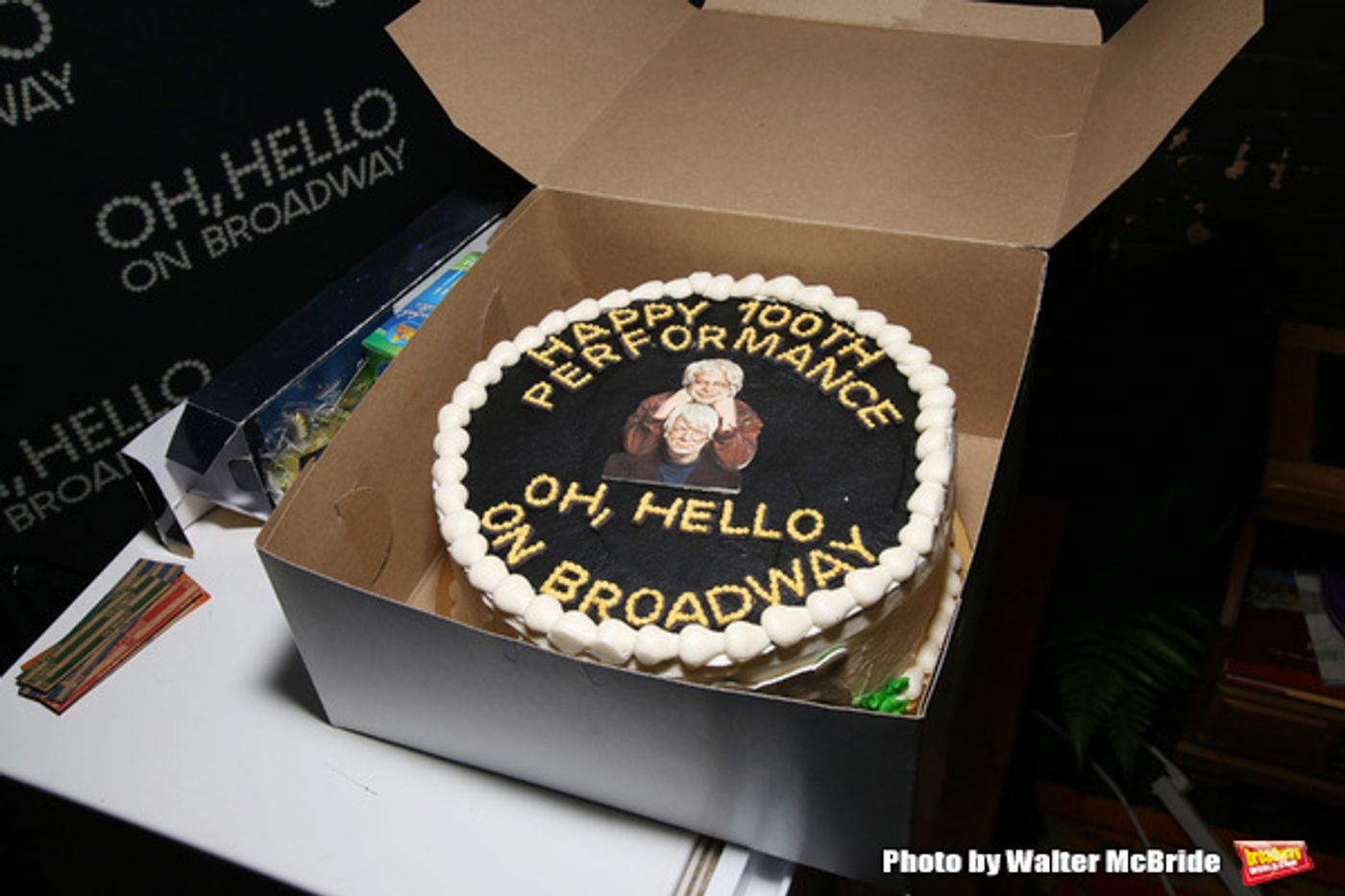 Photo Coverage: OH, HELLO's Gil & George Celebrate 100 Performances on Broadway!  Image