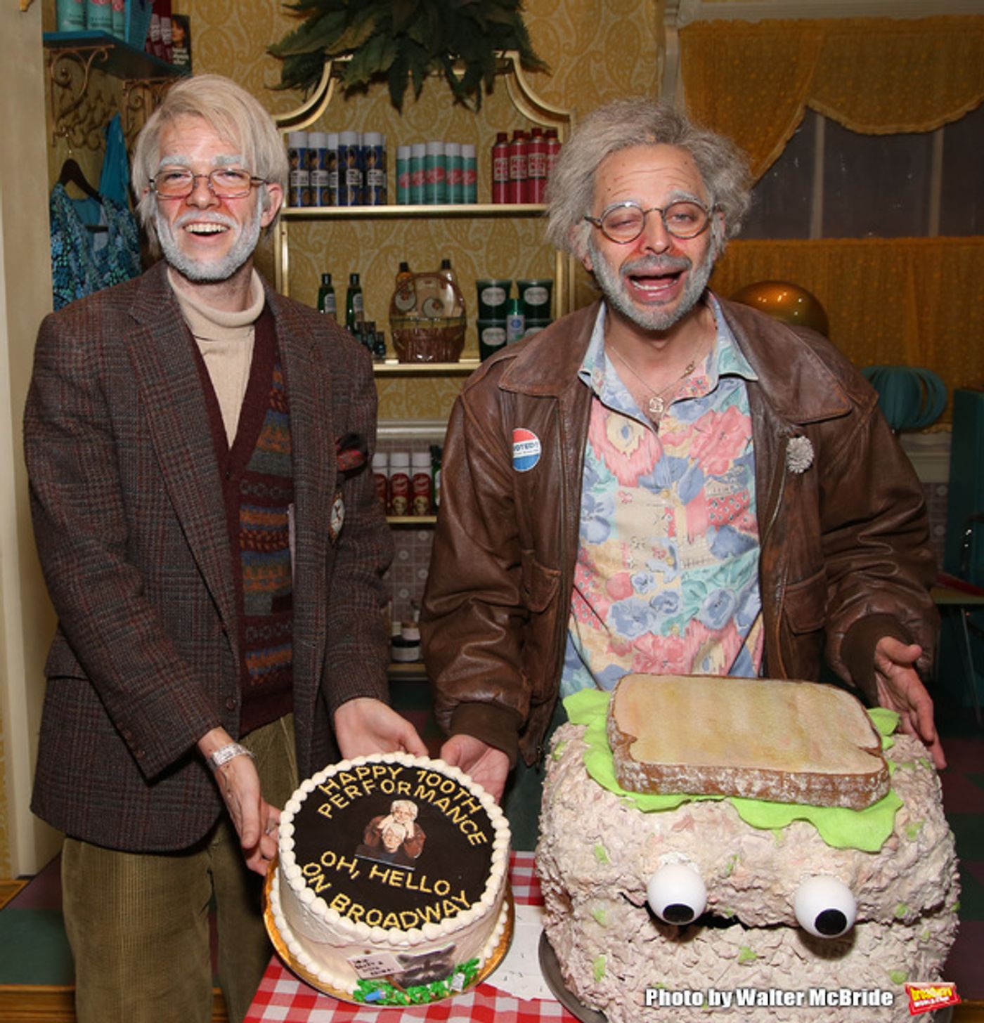 Photo Coverage: OH, HELLO's Gil & George Celebrate 100 Performances on Broadway!  Image