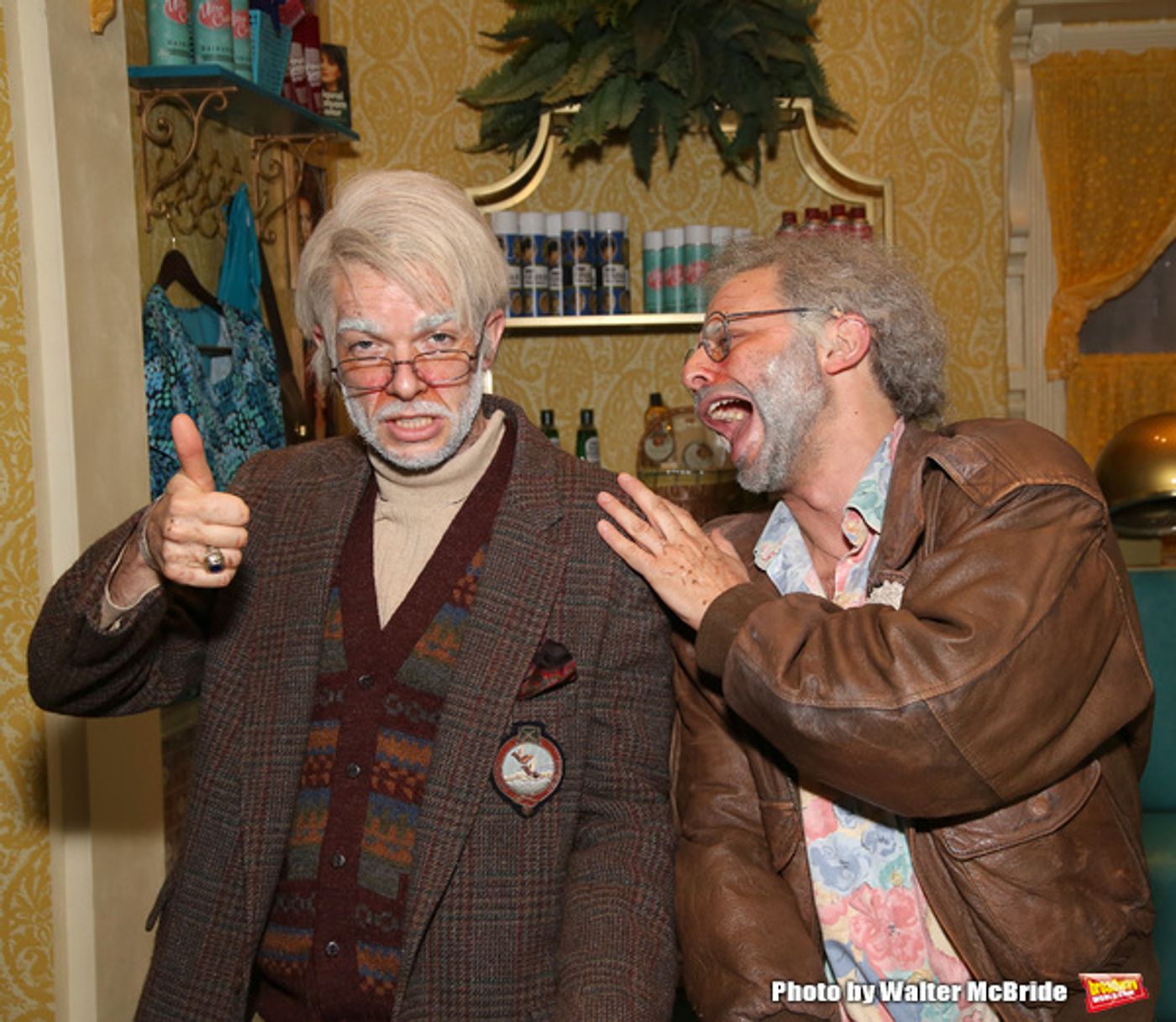 Photo Coverage: OH, HELLO's Gil & George Celebrate 100 Performances on Broadway!  Image