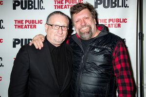Mark Russell, Oskar Eustis @ BroadwayWorld Mark Russell, Oskar Eustis Photo