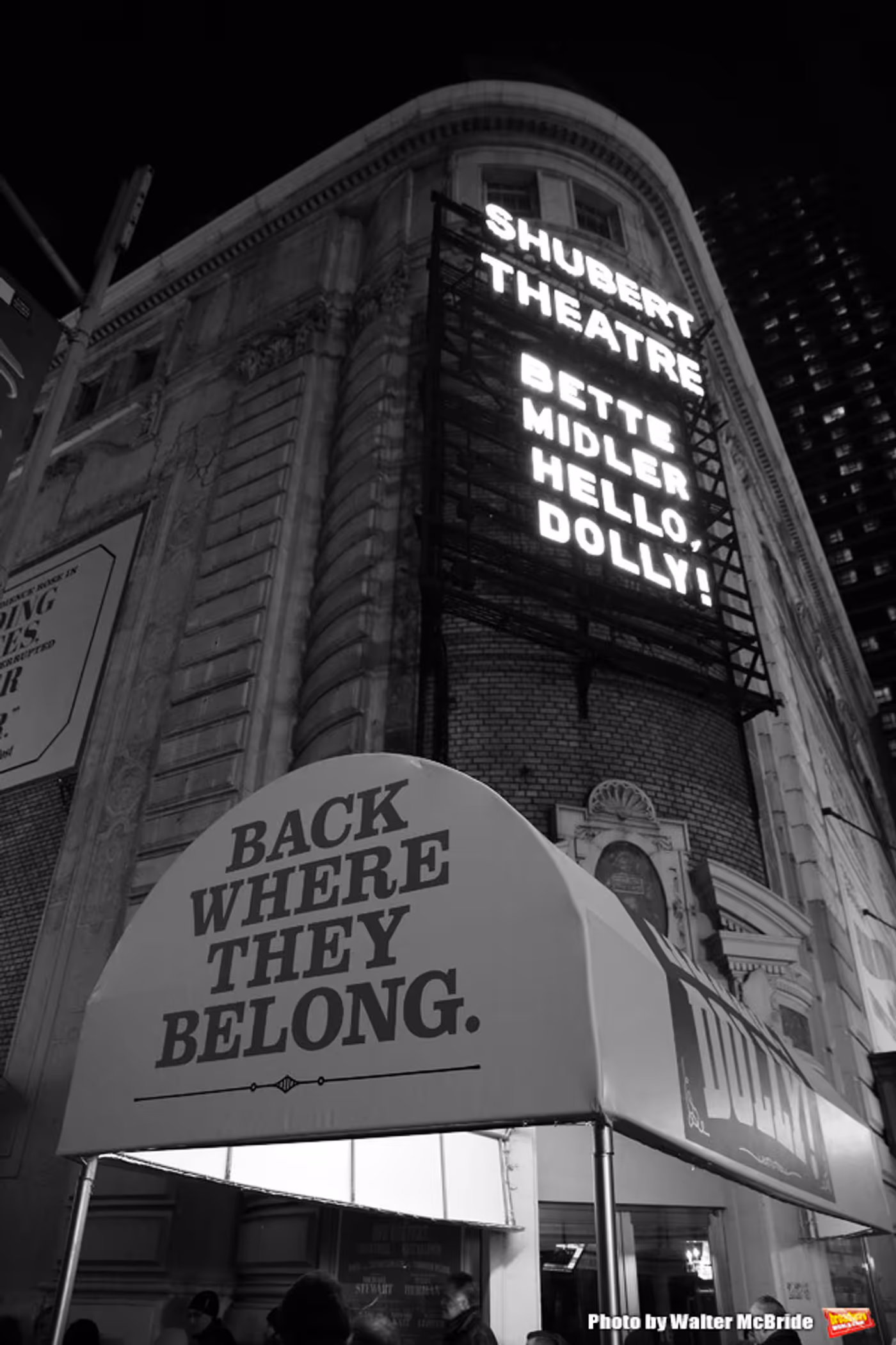 Up on the Marquee: HELLO, DOLLY!, Starring Bette Midler! Up on the Marquee: HELLO, DOLLY!, Starring Bette Midler! Image