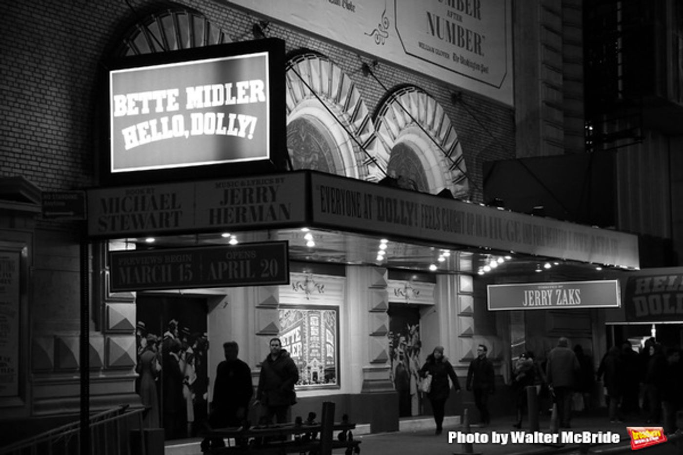 Up on the Marquee: HELLO, DOLLY!, Starring Bette Midler! Up on the Marquee: HELLO, DOLLY!, Starring Bette Midler! Image