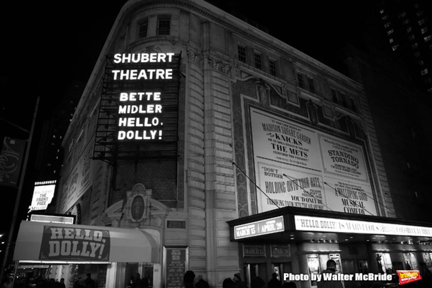 Up on the Marquee: HELLO, DOLLY!, Starring Bette Midler! Up on the Marquee: HELLO, DOLLY!, Starring Bette Midler! Image