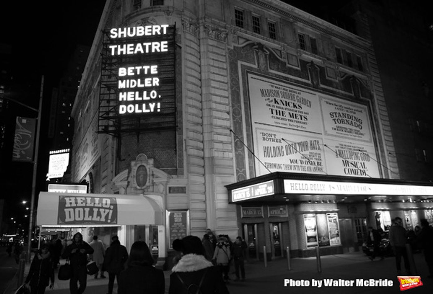 Up on the Marquee: HELLO, DOLLY!, Starring Bette Midler! Up on the Marquee: HELLO, DOLLY!, Starring Bette Midler! Image