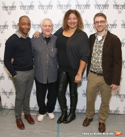 Christopher Windom, John Kander, Liesl Tommy and Greg Pierce Photo