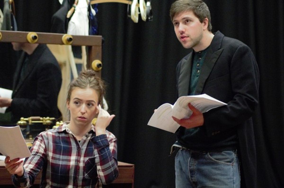 Jake Urry and Rachel Hartley at 