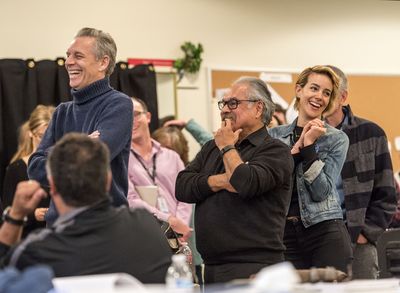 Michael Ritchie, Luis Valdez and Tiffany Dupont Photo