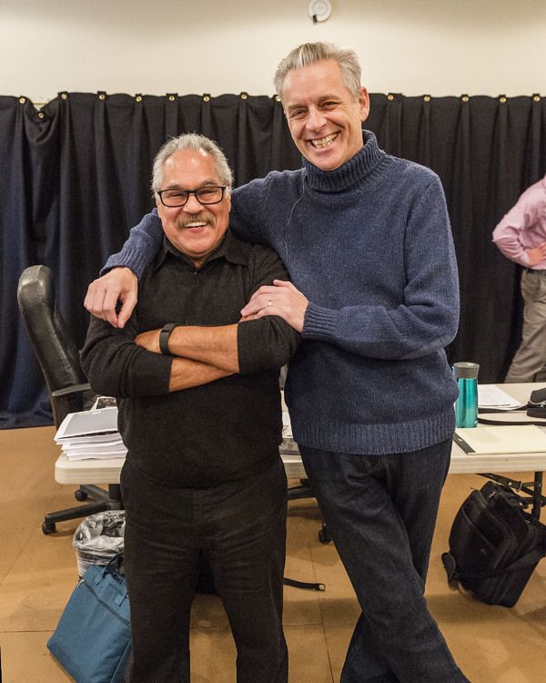 Writer/ Luis Valdez and  Michael Ritchie Photo