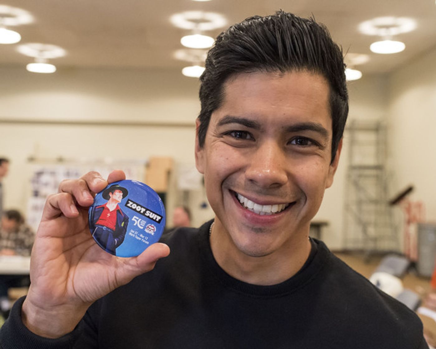 Photo Flash: Inside Rehearsal for ZOOT SUIT at the Taper with Luis Valdez and More  Image