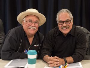 Philip Esparza and Luis Valdez  Photo