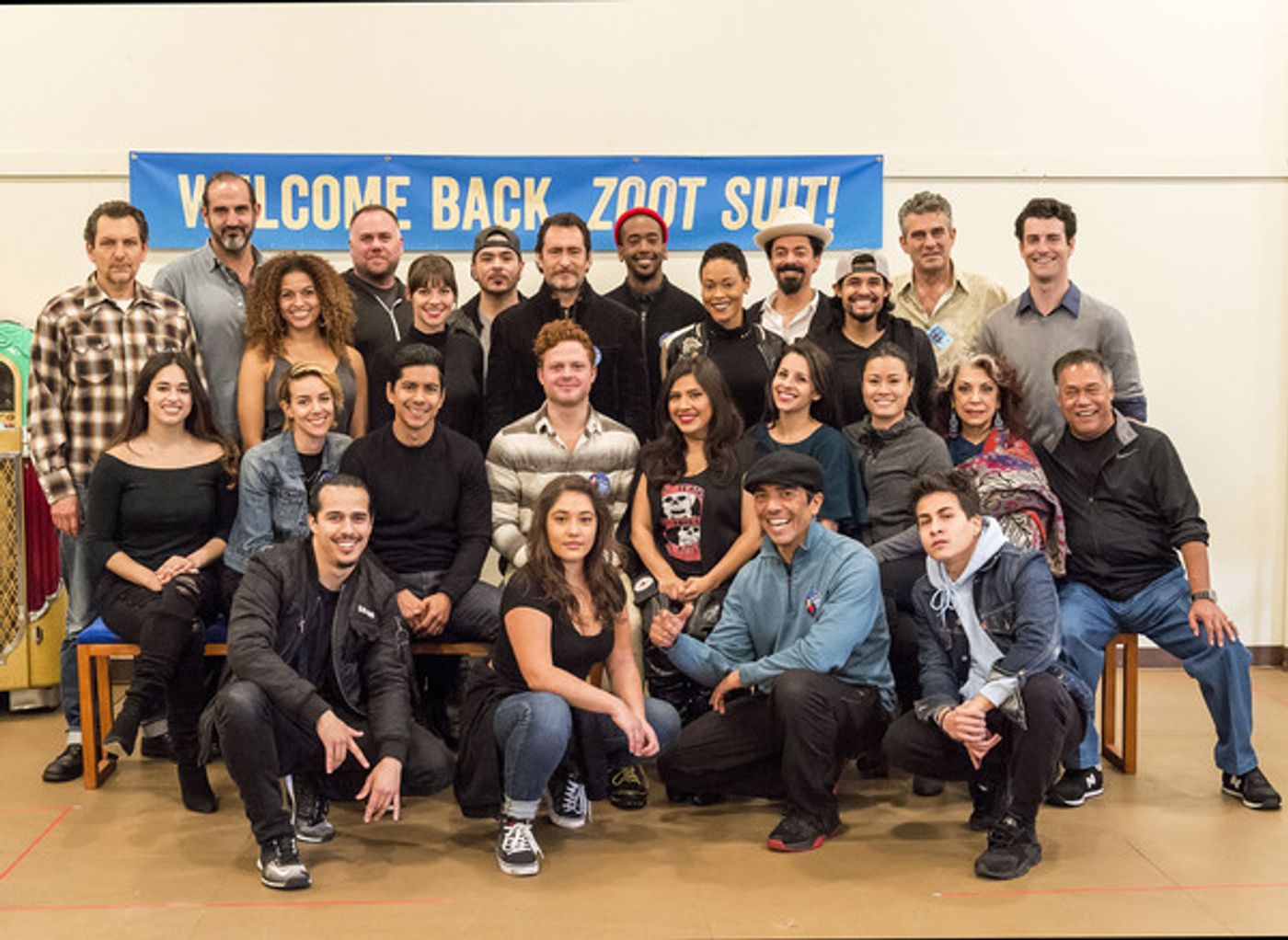 Photo Flash: Inside Rehearsal for ZOOT SUIT at the Taper with Luis Valdez and More  Image