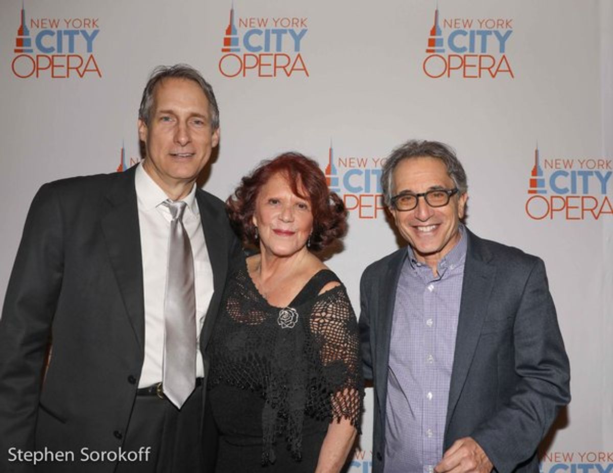 Gregg Edelman, Linda Lavin, Chip Zien at 
